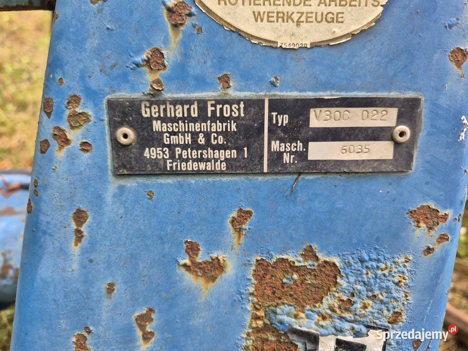 Brona aktywna wirowaagregat frost 3m Gorajec-Zagroble