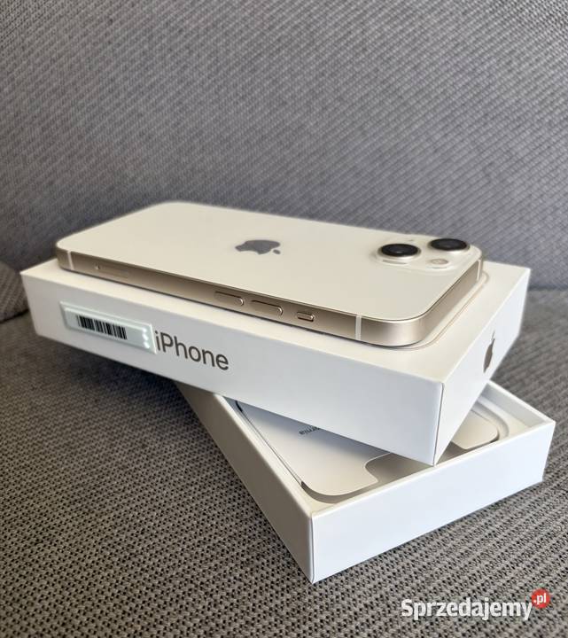 APPLE iPhone 13 5G 128GB 61 Biały idealny bez Gniezno