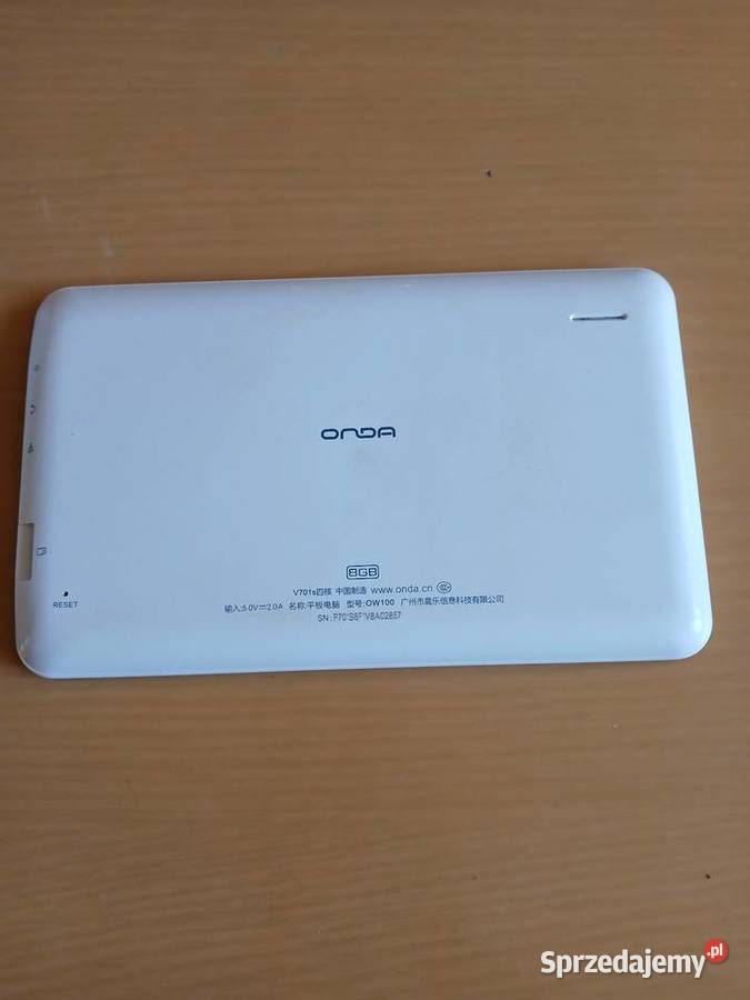 Sprzedam tablet Onda Android Wschowa