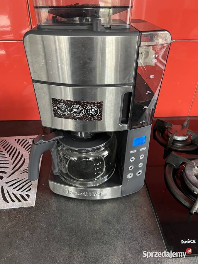 Ekspres przelewowy russel hobbs z młynkiem małopolskie Izdebnik sprzedam