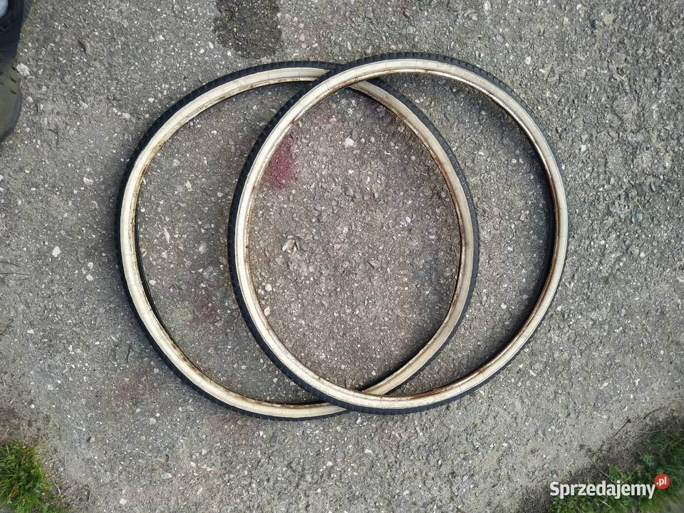 Opony rowerowe 26x 1 38 Romet Biała zzr prl Kielce