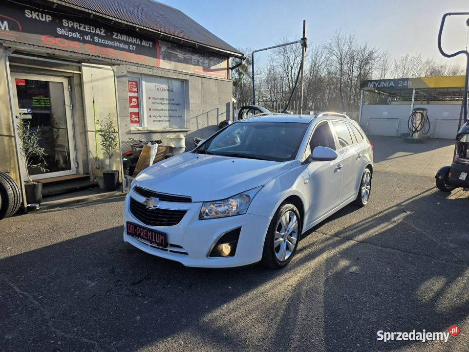 Chevrolet Cruze 14 Turbo 140 Skóra Kamera Klima ASR (kontrola trakcji) Słupsk sprzedam
