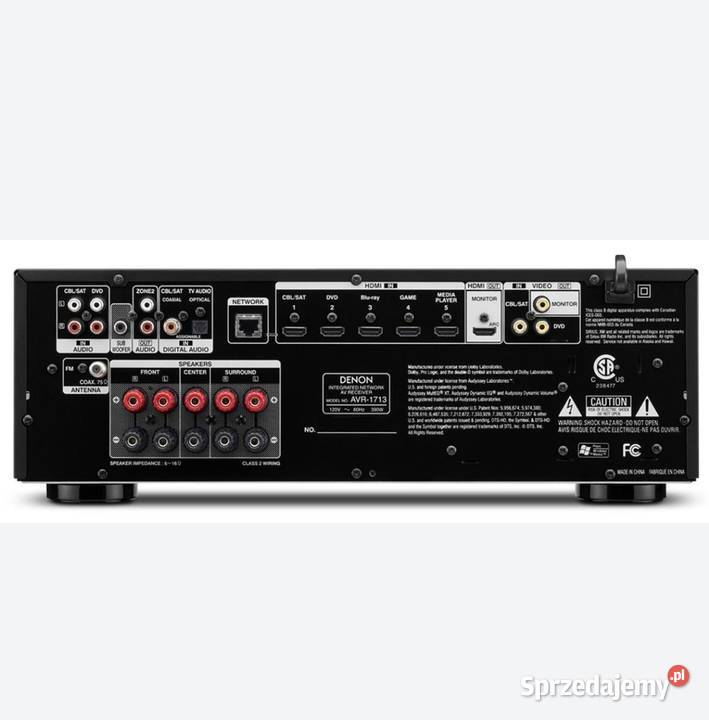 Amplituner Denon AVR 1713 Zabrodzie