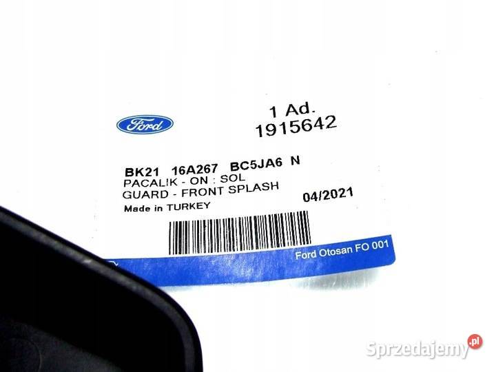 CHLAPACZ LEWY PRZÓD TRANSIT CUSTOM 2012 FORD OE Głogów