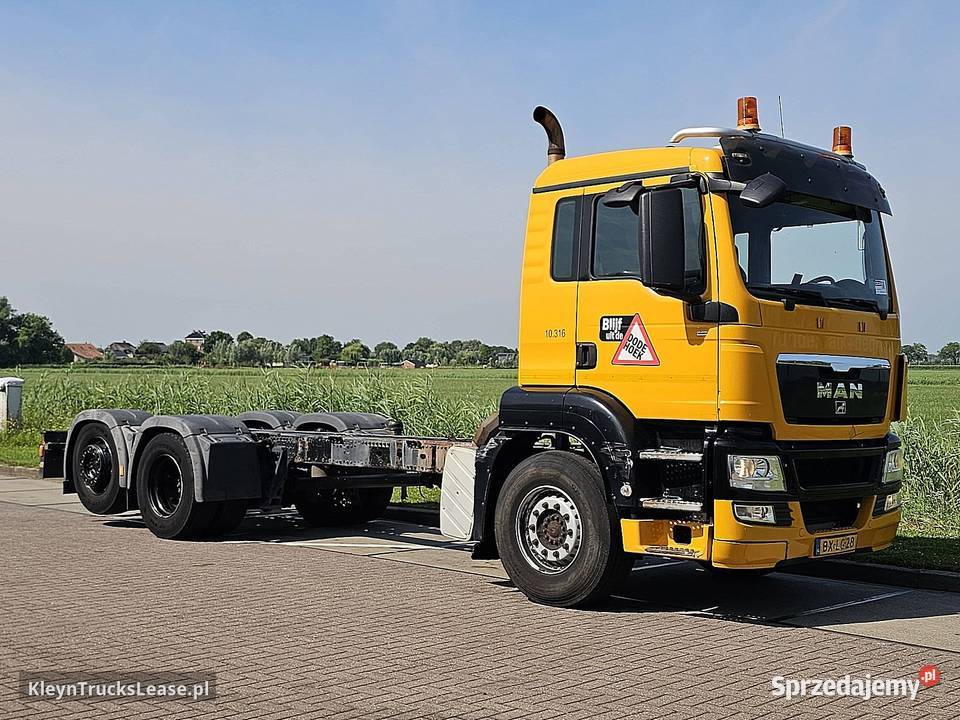 MAN 26360 TGS 6X24 MANUAL 9T FA podwozie z