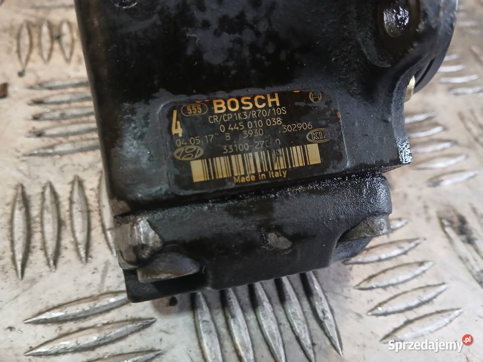 Pompa Wtryskowa Hyundai Kia 20 CRDI 0445010038 osobowe Radłów