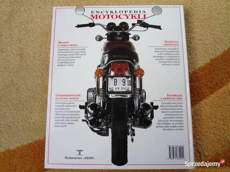 Encyklopedia Motocykli twarda Kultura i Rozrywka Wrocław