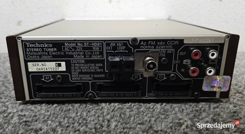 Technics tuner radiowy STHD81 RDS wysyłka Kraków