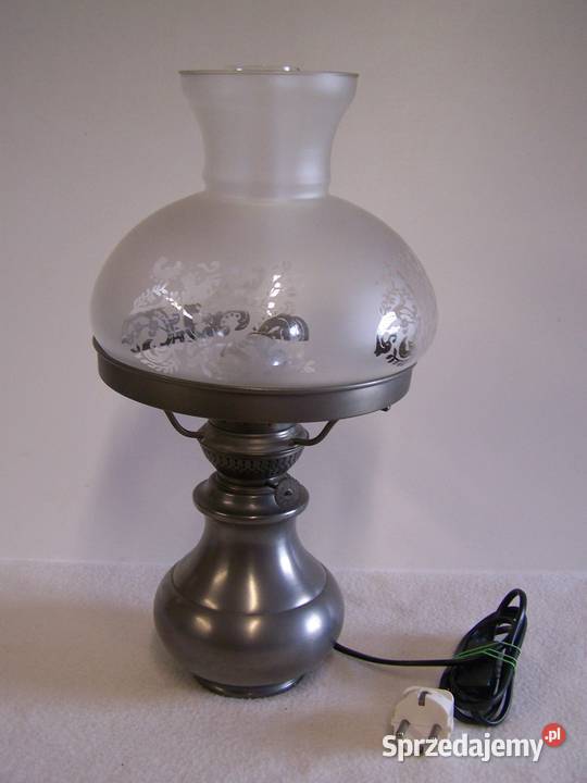 Lampa stołowa nocna w stylu retro elektryczna zachodniopomorskie Koszalin