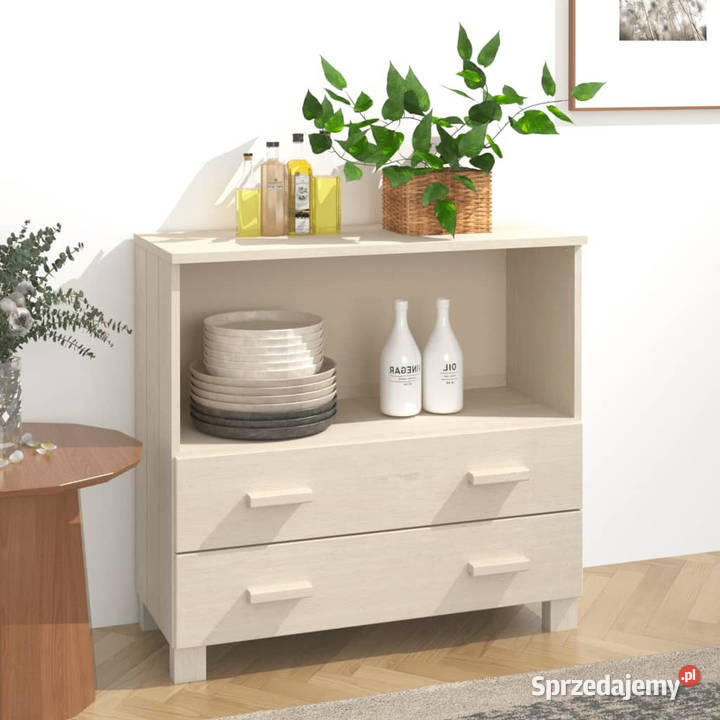 Szafka HAMAR miodowy brąz 85x35x80 drewno Pozostałe mazowieckie sprzedam
