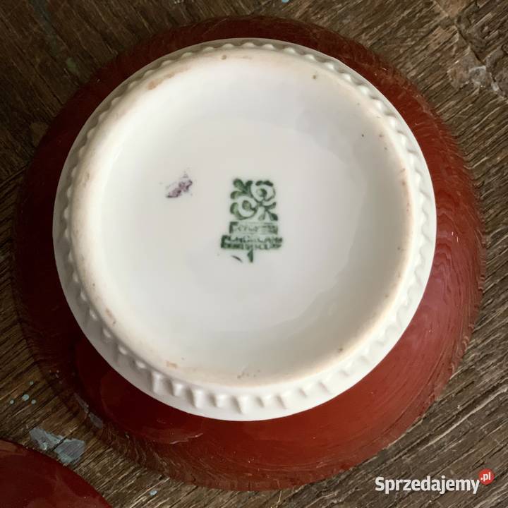 Cukiernica Carry Włocławek Potacki porcelana PRL Porcelana i szkło