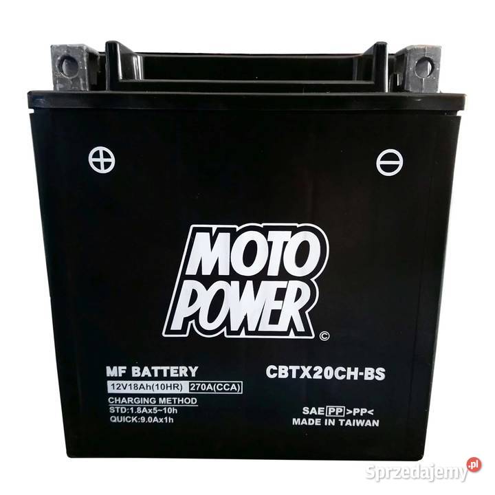 Akumulator motocyklowy Motopower CBTX20CHBS Toruń sprzedam