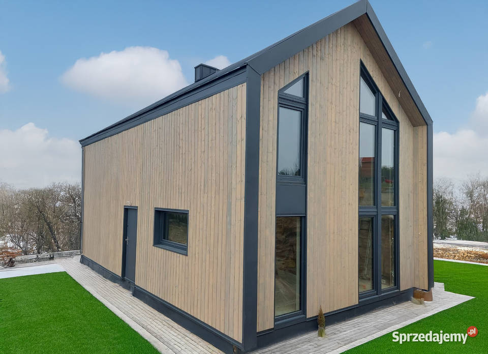 Dom całoroczny modułowy szkieletowy 110m2 dolnośląskie Wrocław