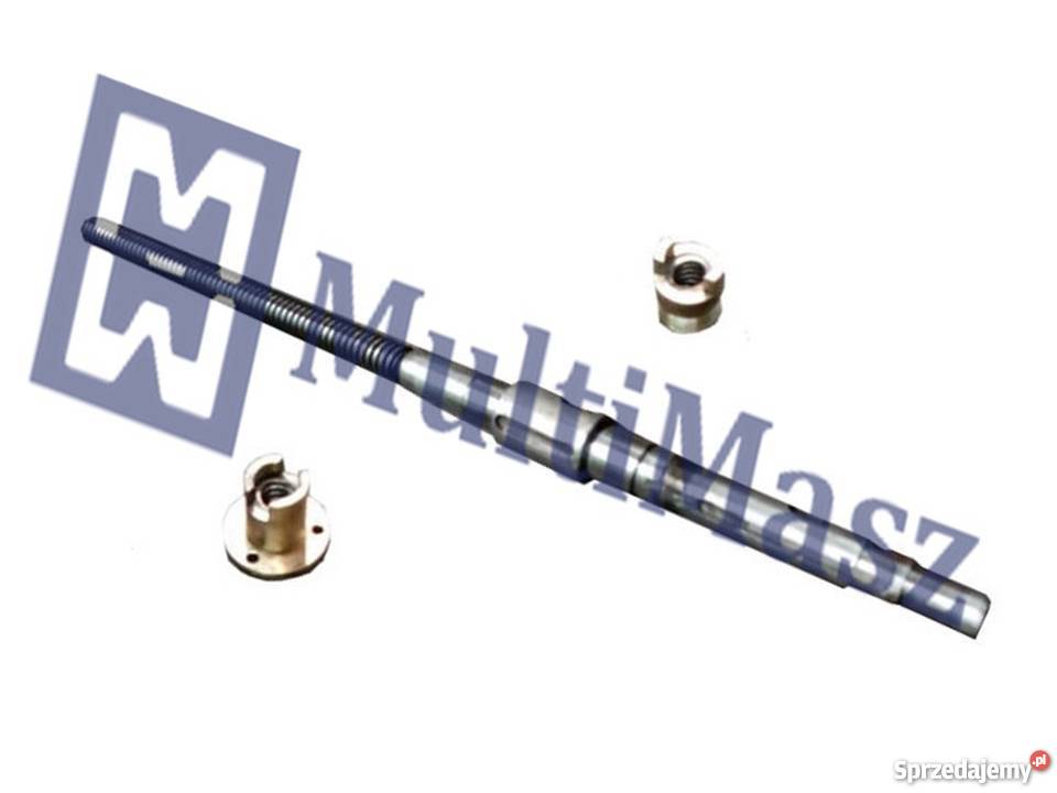 Śruba pociągowa z nakrętką do tokarki TUJ50 śląskie Częstochowa