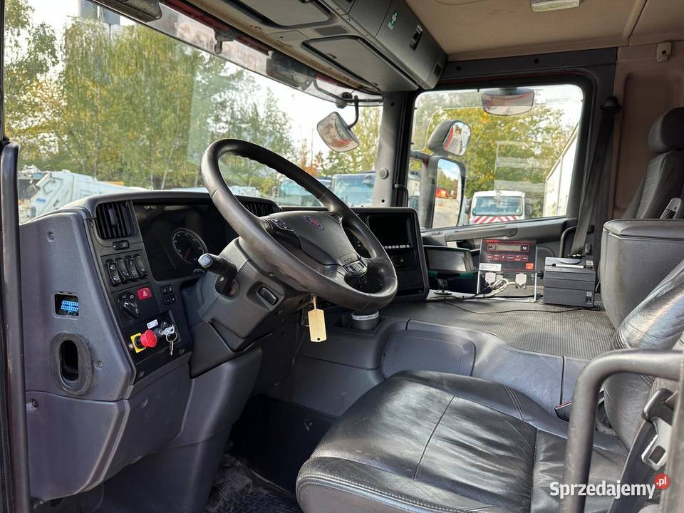 SCANIA P320 śmieciarka Joab 15 m3 waga Nowiny