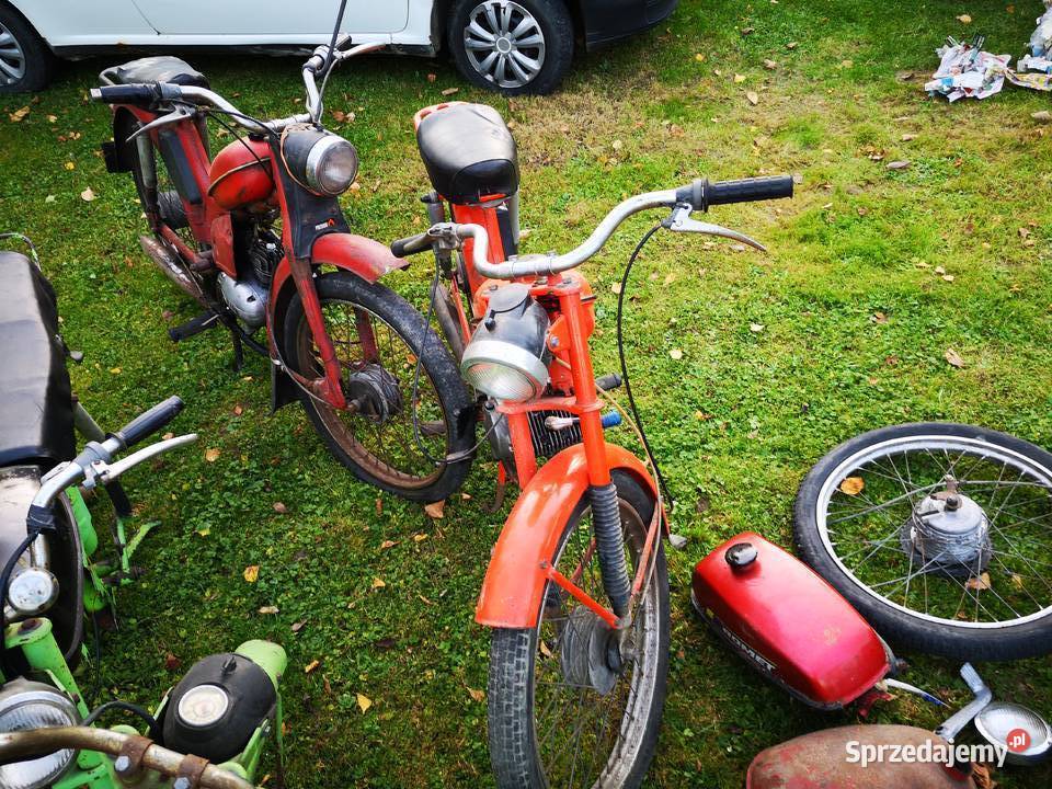 Motorynka dwa komary ramy części motorower Kańczuga