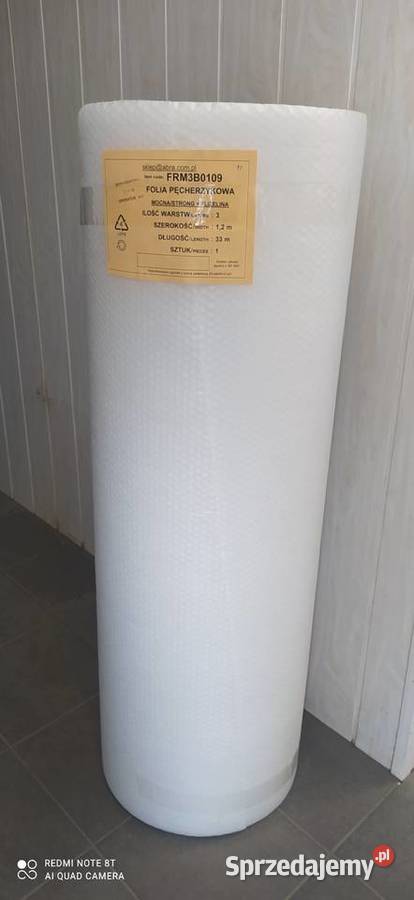 Folia pęcherzykowa z flizeliną 1x33m mazowieckie Warszawa