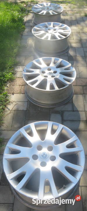 RENAULT ESPACE LAGUNA FELGI ALUMINIOWE 4 17 śląskie sprzedam