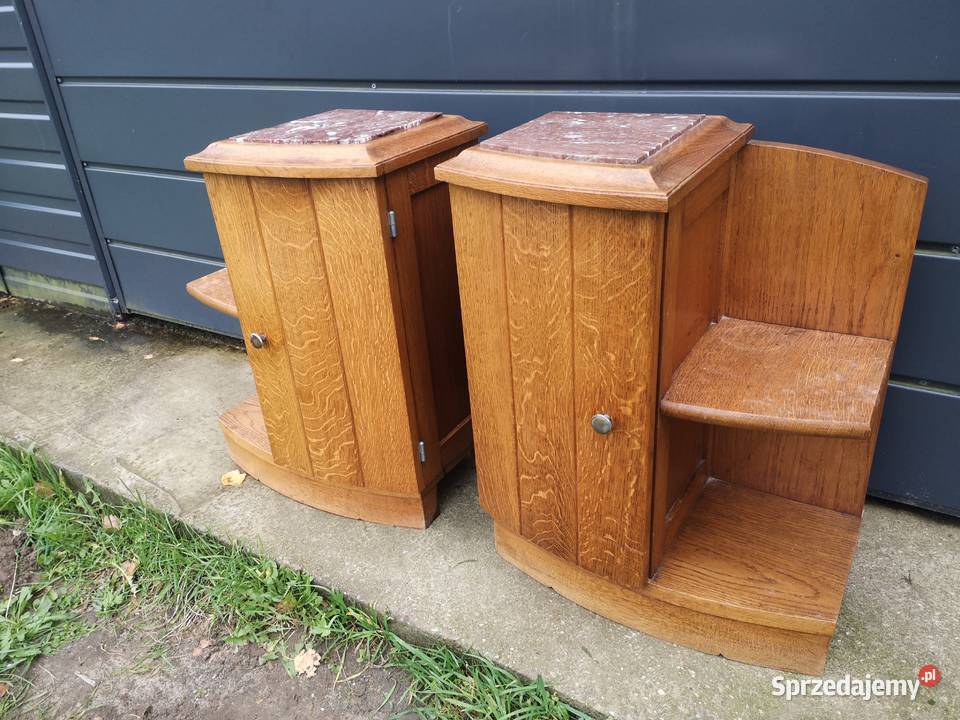 Szafki nocne z marmuremAntyk Aleksandrów Łódzki