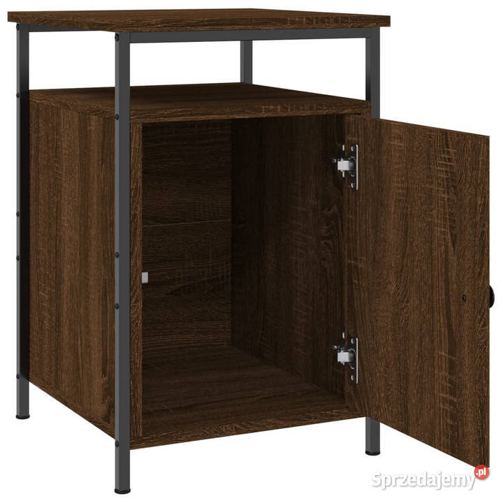Szafka nocna brązowy dąb 40x42x60 materiał mazowieckie Warszawa