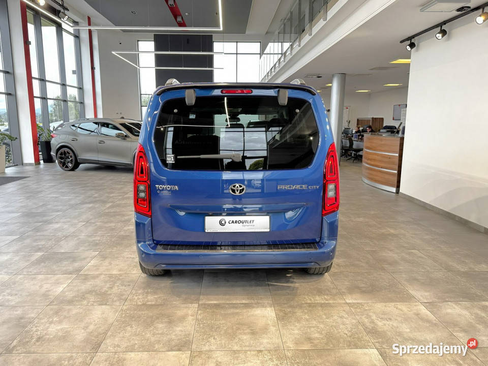 Toyota Proace City Verso 12 130 automat 2020 r bluetooth Myślenice