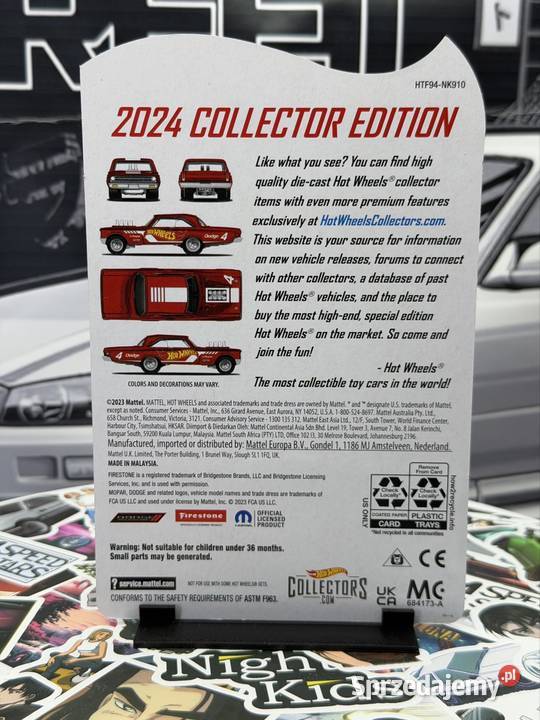 Hot Wheels Collector Edition 65 Dodge Coronet Wrocław