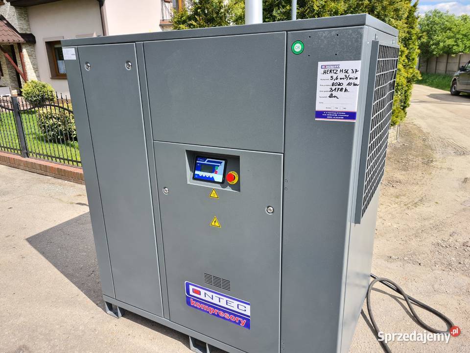 Kompresor śrubowy HERTZ HSC 37 WALTER 37 kw 2020 Zduny