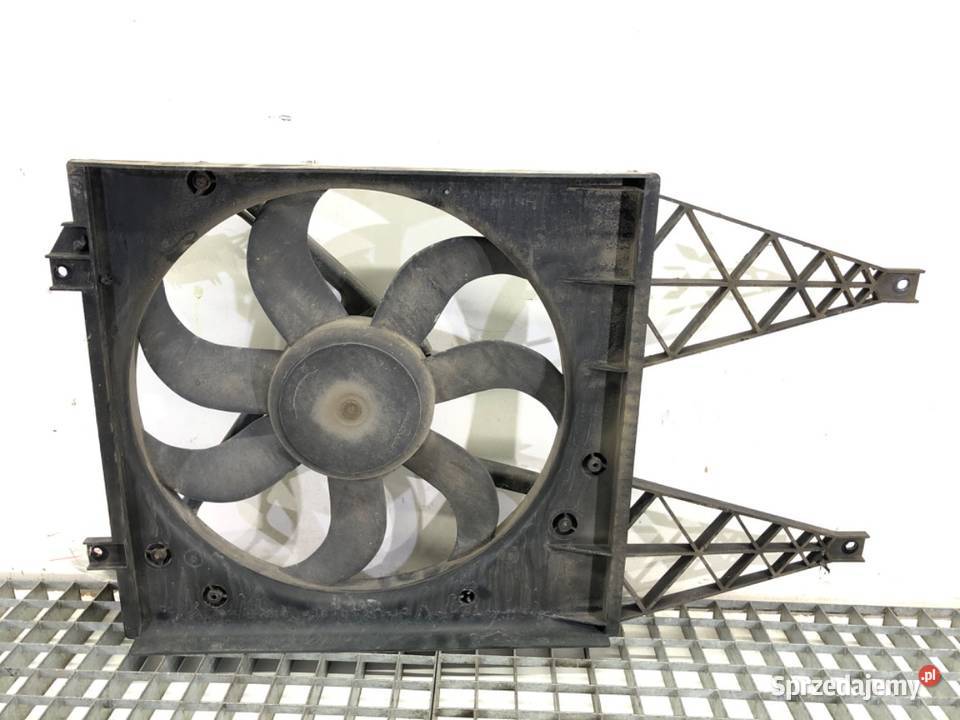 WENTYLATOR CHŁODNICY VW POLO IV 9N 12 64 osobowe Części samochodowe