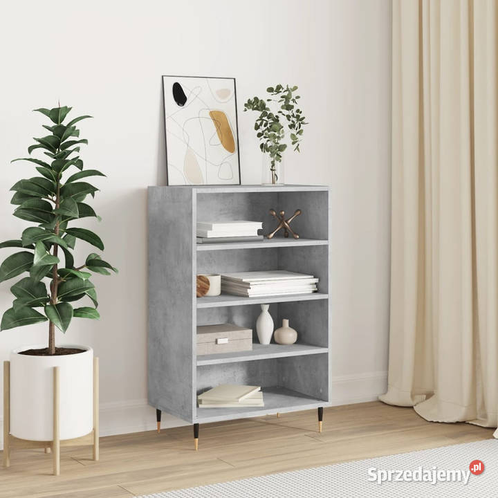 Szafka szarość betonu 57x35x90 materiał Warszawa sprzedam