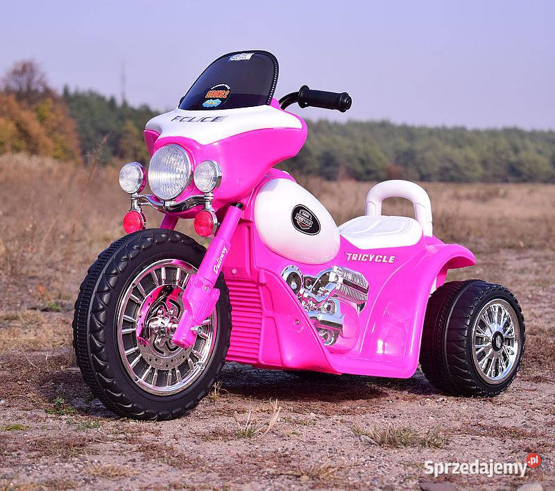 Autko motor MOTOREK POLICYJNY na akumulator Myszków