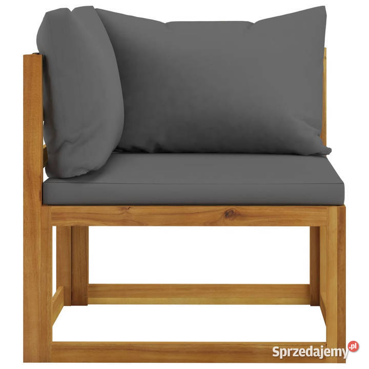 3osobowa sofa ogrodowa z poduszkami lite drewno mazowieckie Warszawa