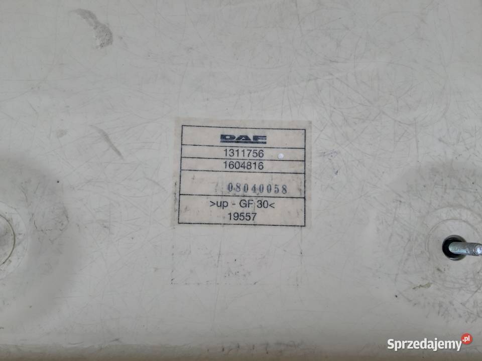 DAF XF 105 SPOILER ZAKABINOWY OWIEWKA PRAWA Trzciel sprzedam