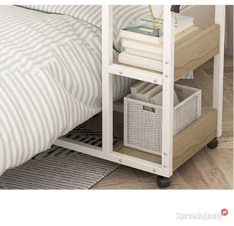 Stolik boczny na kółkach Biurko na laptopa 40cm Zamość