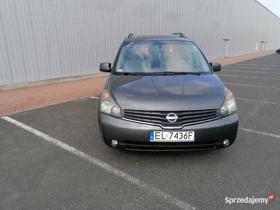 Nissan Quest 07 Bezwypadkowy grafitowy łódzkie sprzedam