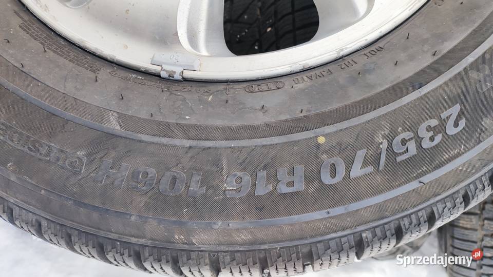 Mazda 4x4 koła 16x70 J46 opony Kumho 23570 R16 terenowe małopolskie Przeginia