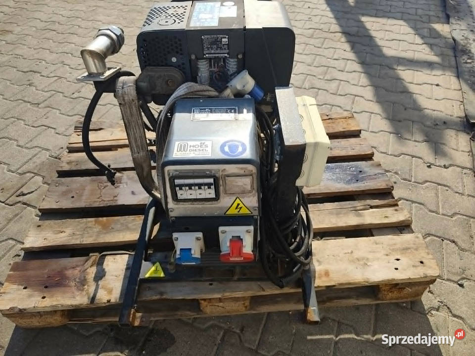 Silnik Hatz 1B40U4 z prądnicą 52 kw agregat Strzyżew