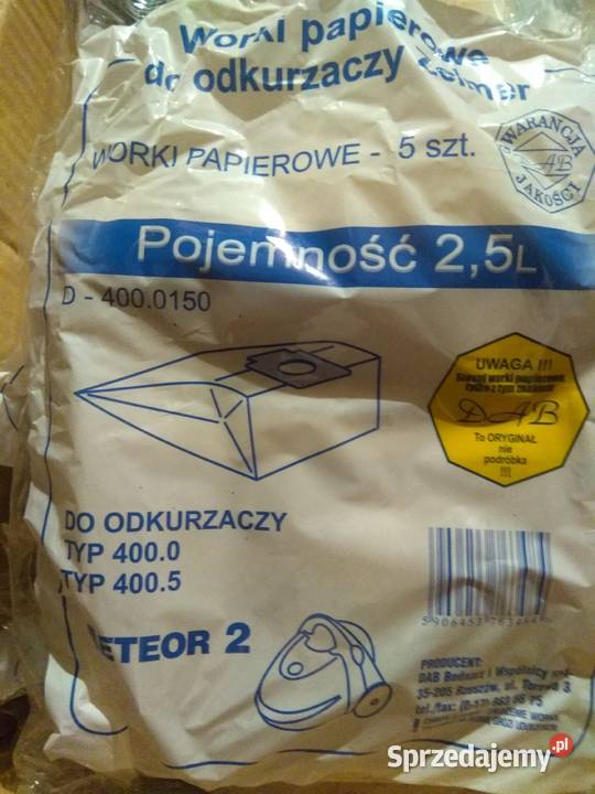 Worki do odkurzaczy