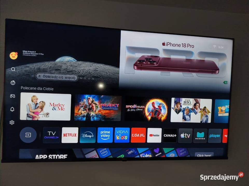 Telewizor HISENSE 58A6K 58 LED 4K VIDAA Dolby mazowieckie Płock