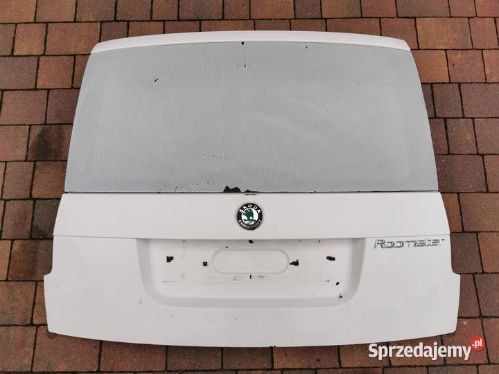 Klapa Bagażnika Skoda Roomster Biała 1026 Wyszków