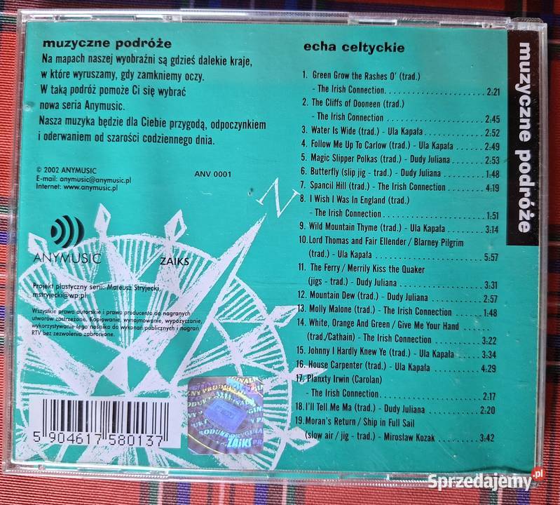 Echa celtyckie Irlandia i Szkocja CD sprzedam