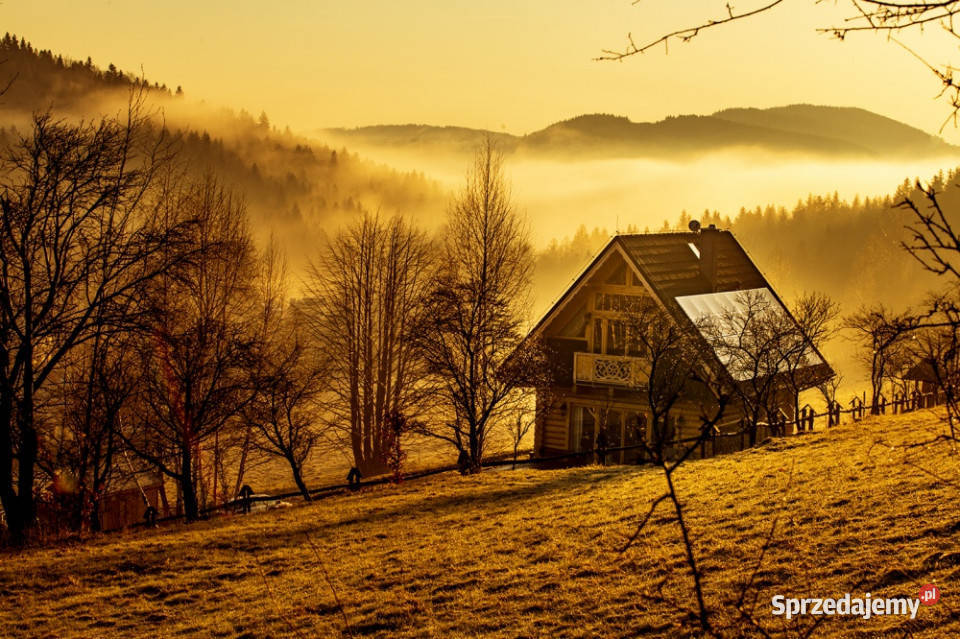 Góralski dom z bala Stryszawa