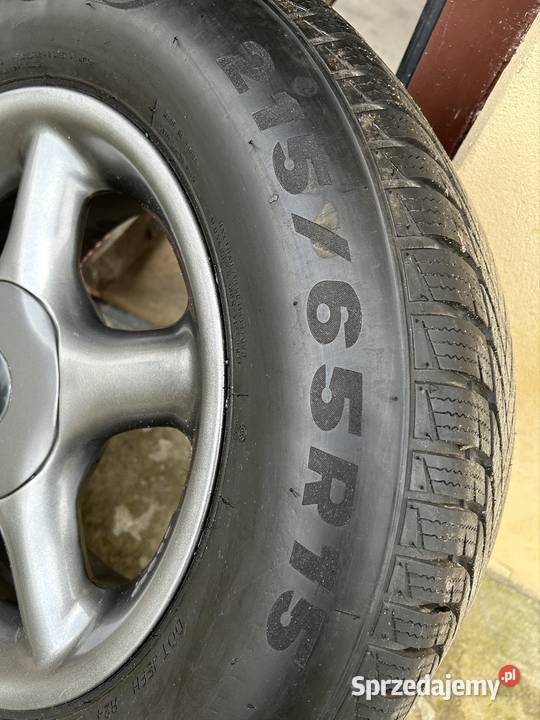 Felga z oponą zimową Toyota świętokrzyskie