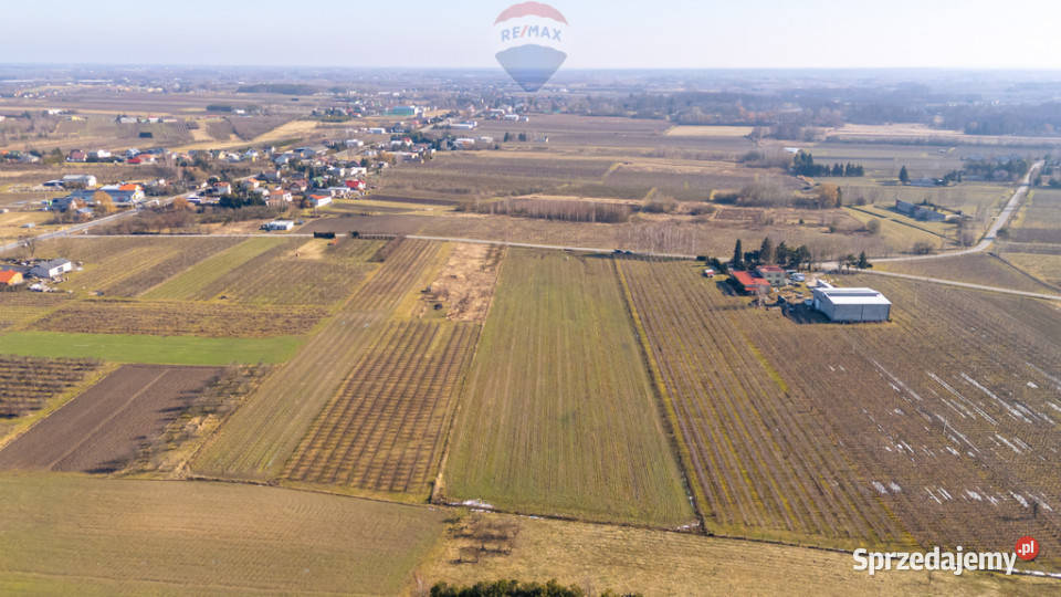 Działki budowlane Warpęsy kGrójcawęzeł S7 asfalt