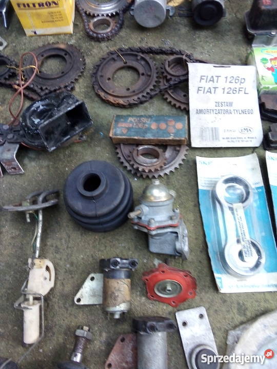 fiat126 różne części silnik i nie Leszno