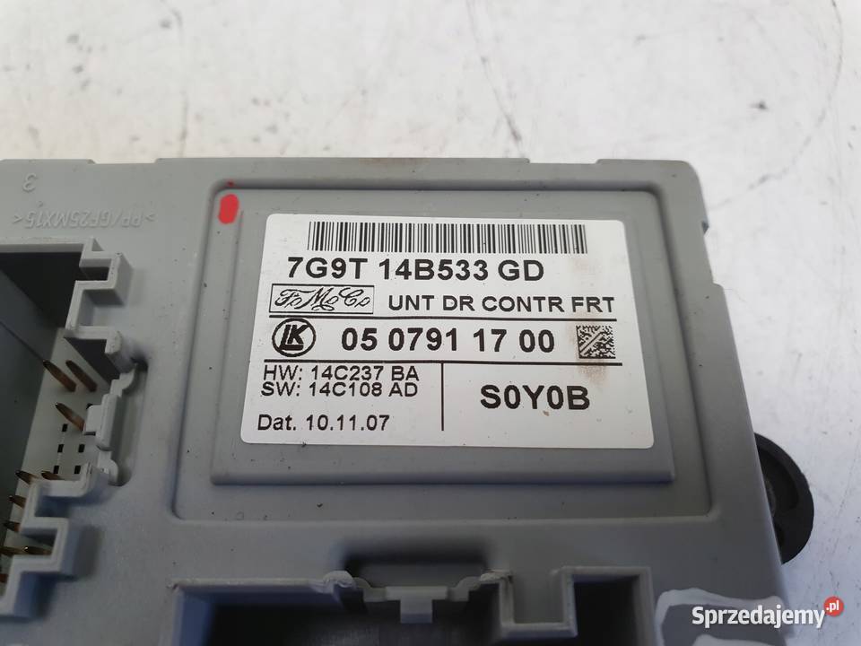 Volvo V70 III MODUŁ DRZWI STEROWNIK prawy przód Pozostałe Chełm sprzedam