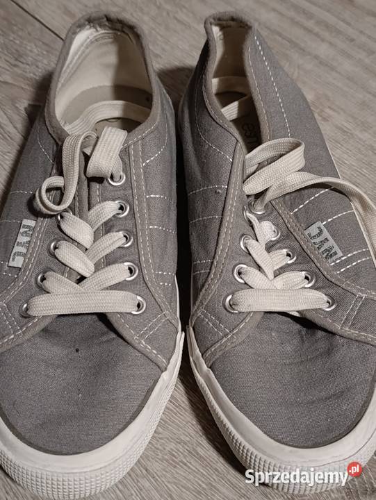 trampki damskie szare rozmiar 38 Półbuty