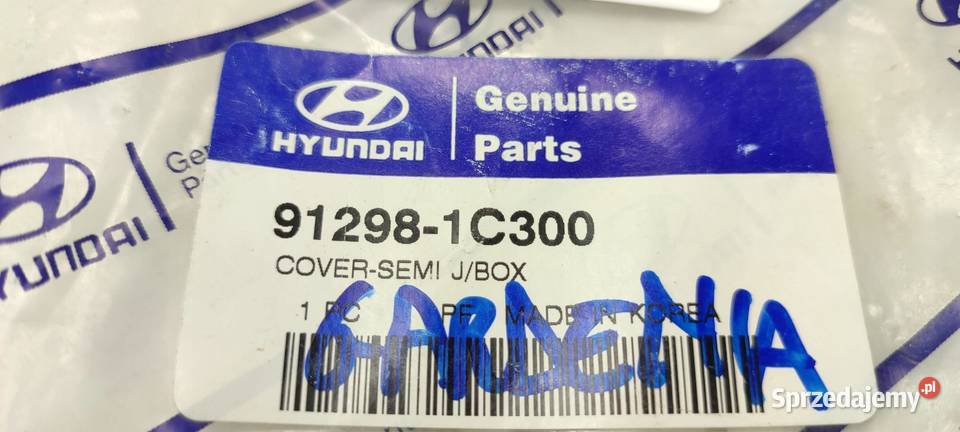 POKRYWA SKRZYNKI BEZPIECZNIKOW HYUNDAI GETZ