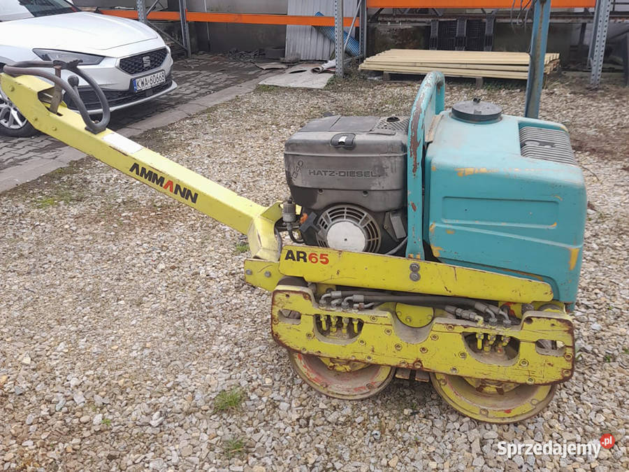 Ammann AR65 Walec Wibracyjny Dwubębnowy 6.4 KW Bomag Kęty - Sprzedajemy.pl