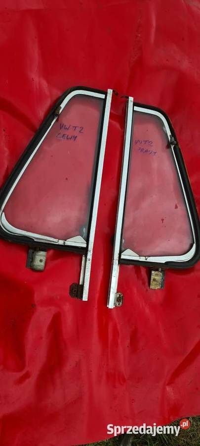 Vw T2 ogórek szyby trójkąty uchylne sprzedam