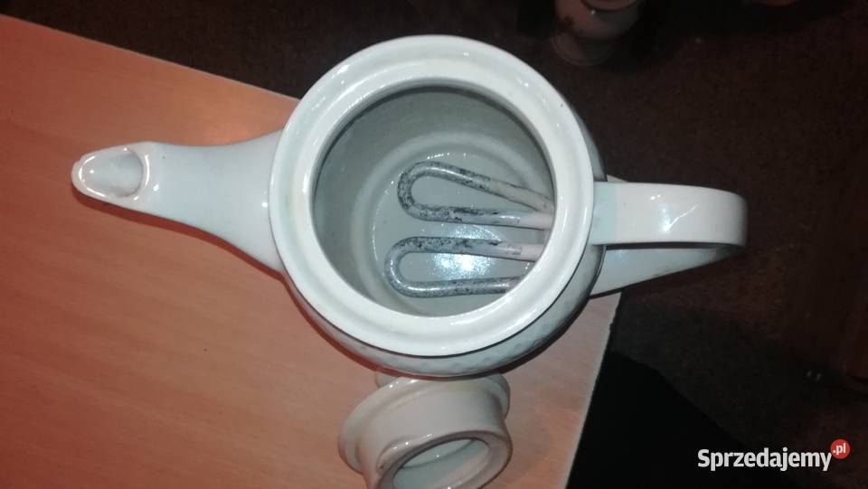 Stary ceramiczny elektryczny czajnik Mirostowice łódzkie Łódź